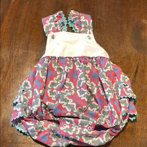 Stellybelly - boutique ruffle butt outfit 12M